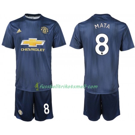 Fußballtrikots Manchester United MATA 8 Kinder 2018-2019 Kurzarm Ausweichtrikot kaufen